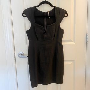 free people black dress